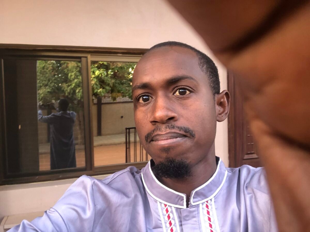 Photo de profil floutée
