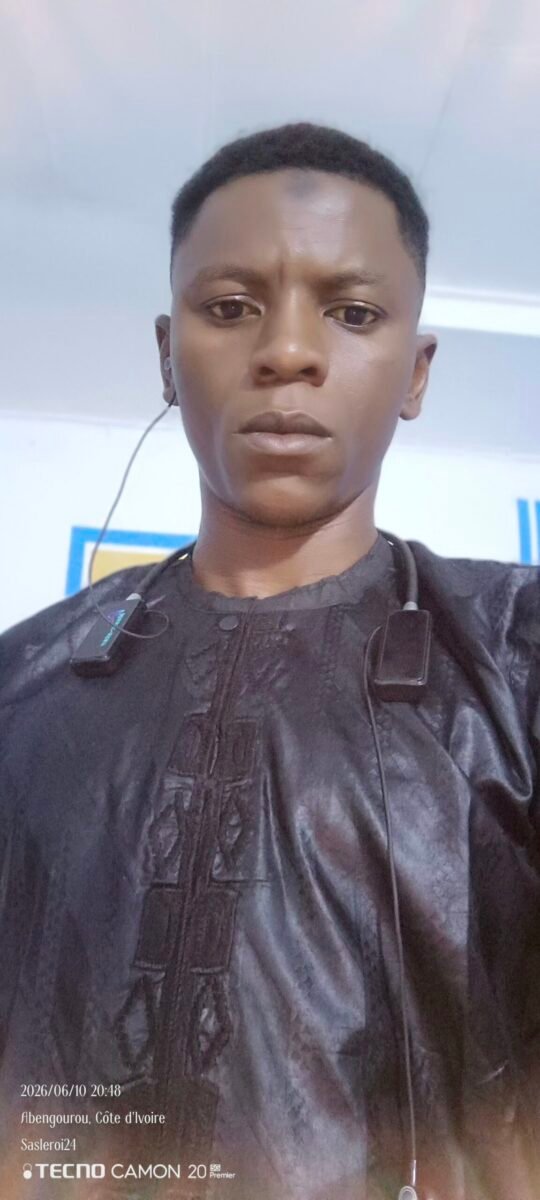 Photo de profil floutée